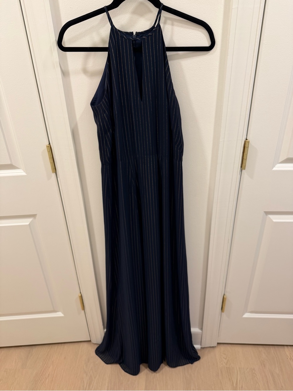 PHOEBE COUTURE HALTER MAXI DRESS